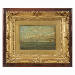 CIARDI GUGLIELMO : Guglielmo Ciardi  - Asta ARCADE | Dipinti del XIX e XX secolo - Associazione Nazionale - Case d'Asta italiane