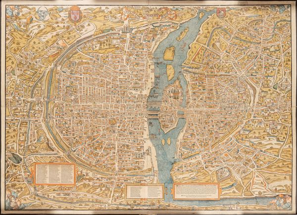 Le Plan de Paris par Truschet et Hoyau  - Asta L'arte di riprodurre codici - Associazione Nazionale - Case d'Asta italiane