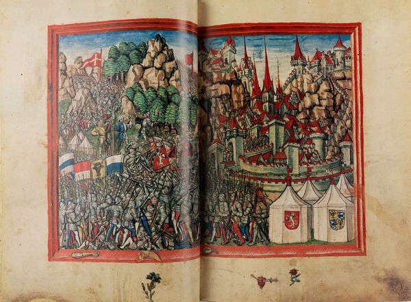 Die Luzerner Chronik des Diebold Schilling 1513  - Asta L'arte di riprodurre codici - Associazione Nazionale - Case d'Asta italiane