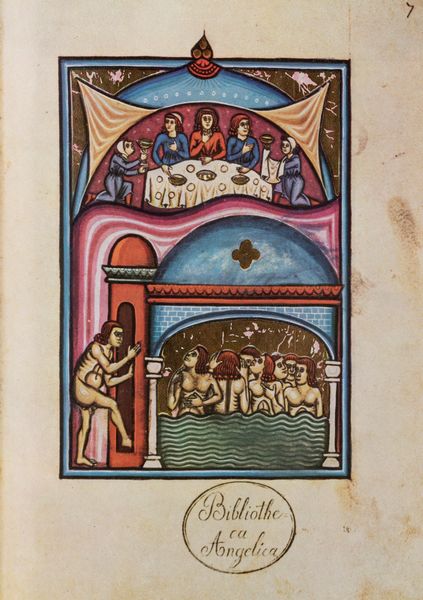 Petrus de Ebulo : Nomina et virtutes balneorum seu De Balneis Puteolorum et Baiarum  - Asta L'arte di riprodurre codici - Associazione Nazionale - Case d'Asta italiane