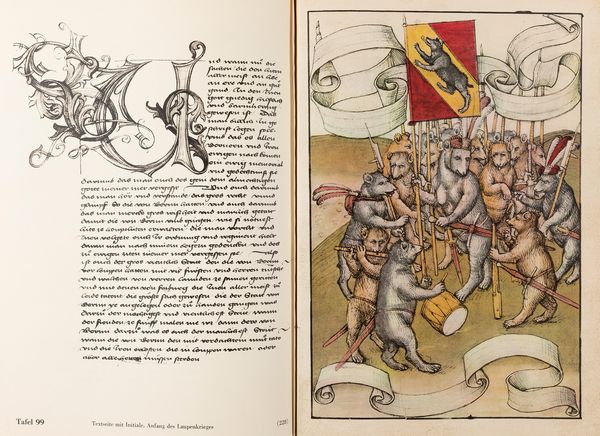 Diebold Schilling von Berne : Diebold Schilling Spiezer Bilder-Chronik 1485  - Asta L'arte di riprodurre codici - Associazione Nazionale - Case d'Asta italiane