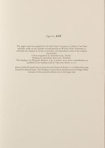 Ovidio Nasone, Publio : The Metamorphoses of Ovid translated by W Caxton  - Asta L'arte di riprodurre codici - Associazione Nazionale - Case d'Asta italiane