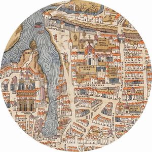 Le Plan de Paris par Truschet et Hoyau  - Asta L'arte di riprodurre codici - Associazione Nazionale - Case d'Asta italiane