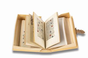 Il libro d'Ore di Ferrante d'Aragona  - Asta L'arte di riprodurre codici - Associazione Nazionale - Case d'Asta italiane