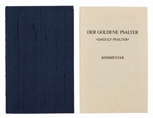 Der Goldene Psalter Dagulf Psalter  - Asta L'arte di riprodurre codici - Associazione Nazionale - Case d'Asta italiane