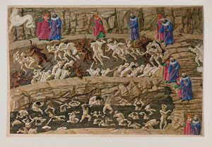 Sandro Botticelli - Zeichnungen zu Dantes Gottlicher komodie