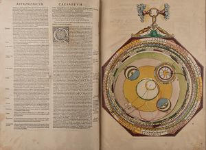 Petrus Apianus : Astronomicum Caesareum  - Asta L'arte di riprodurre codici - Associazione Nazionale - Case d'Asta italiane