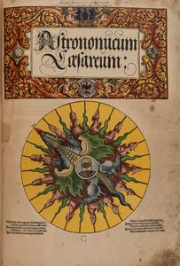 Petrus Apianus : Astronomicum Caesareum  - Asta L'arte di riprodurre codici - Associazione Nazionale - Case d'Asta italiane