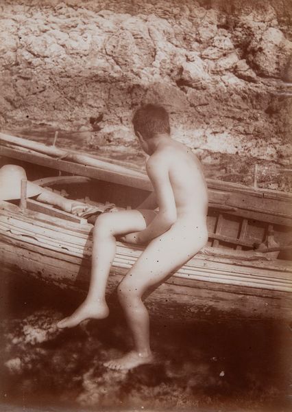 Baron Wilhelm von Gloeden : Giovane siciliano  - Asta Fotografia - Associazione Nazionale - Case d'Asta italiane