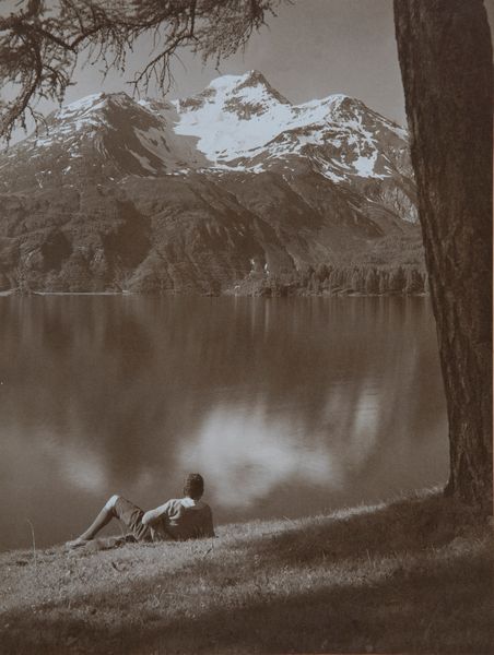 Albert Steiner : Landschaft am Silsersee  - Asta Fotografia - Associazione Nazionale - Case d'Asta italiane
