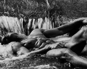 Greg Gorman - Scott in Waterfall
