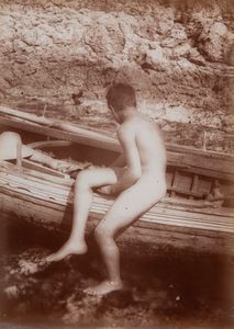 Baron Wilhelm von Gloeden - Giovane siciliano