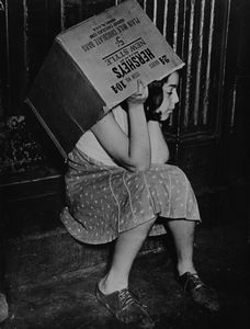 WEEGEE - Girl with Hershey's box