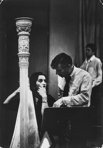 Bruce Davidson - Leornard Berneistein in Carnegie Hall, NYC