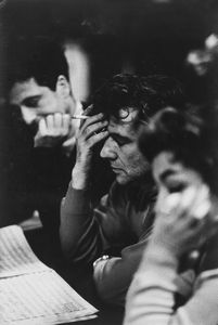 Bruce Davidson - Leonard Bernstein, Carneige Hall, NYC (Young People Conference)
