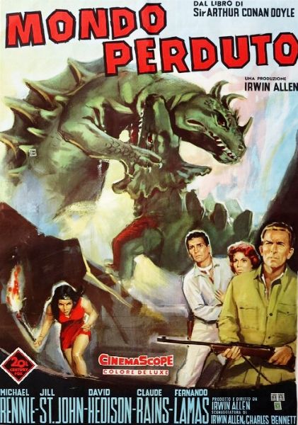 A.N.I. (autore non identificato) : Mondo perduto (The Lost World)  - Asta The Art of Movie Posters - Associazione Nazionale - Case d'Asta italiane