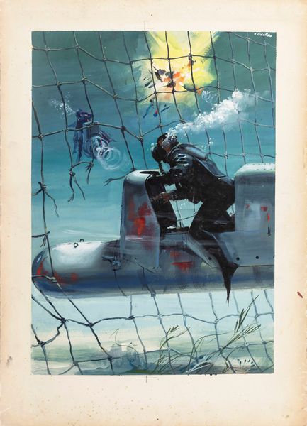 Averardo Ciriello : Ora X: Gibilterra o morte! (The Silent Enemy)  - Asta The Art of Movie Posters - Associazione Nazionale - Case d'Asta italiane