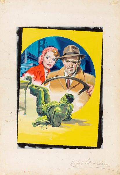 Angelo Cesselon : L'uomo che ingann� se stesso (The Man Who Cheated Himself)  - Asta The Art of Movie Posters - Associazione Nazionale - Case d'Asta italiane