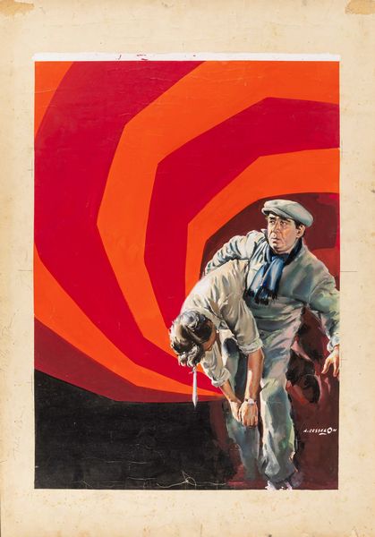 Angelo Cesselon : Cronaca di un delitto  - Asta The Art of Movie Posters - Associazione Nazionale - Case d'Asta italiane