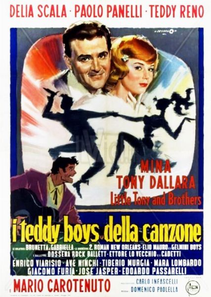 Angelo Cesselon : I Teddy boys della canzone  - Asta The Art of Movie Posters - Associazione Nazionale - Case d'Asta italiane