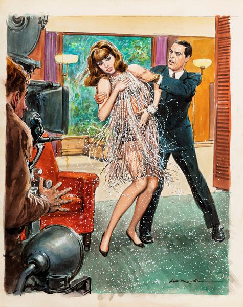 Walter Molino : Nino Manfredi  - Asta The Art of Movie Posters - Associazione Nazionale - Case d'Asta italiane