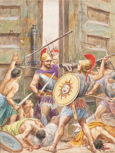 Fabio Fabbi : L�Iliade - Assedio di Troia  - Asta The Art of Movie Posters - Associazione Nazionale - Case d'Asta italiane