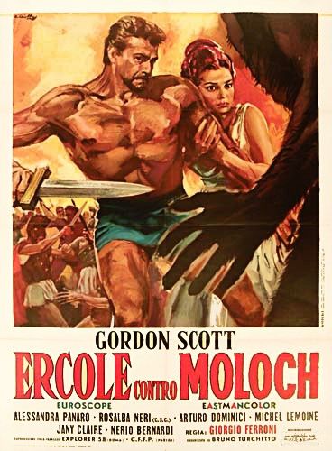 Averardo Ciriello : Ercole contro Moloch (Conquest of Mycenae)  - Asta The Art of Movie Posters - Associazione Nazionale - Case d'Asta italiane