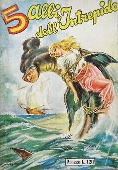 Gino Pallotti : Intrepido - Il mostro dei mari  - Asta The Art of Movie Posters - Associazione Nazionale - Case d'Asta italiane