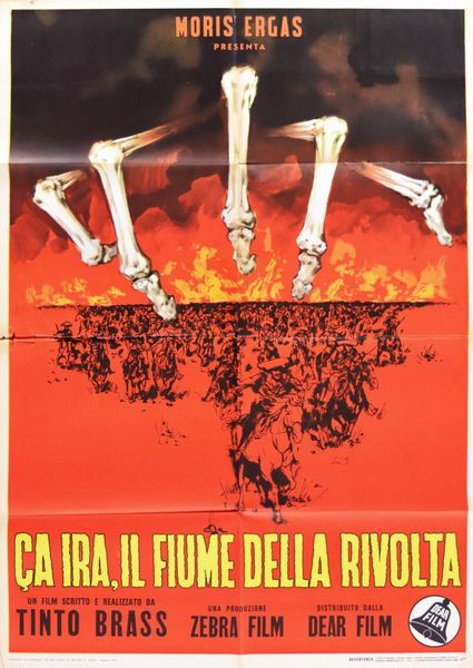 Enzo Nistri : Ca ira, il fiume della rivolta (Thermidor)  - Asta The Art of Movie Posters - Associazione Nazionale - Case d'Asta italiane