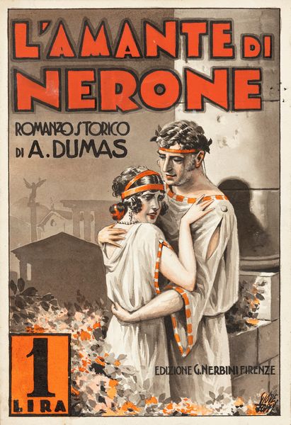 Giove Toppi : L'amante di Nerone  - Asta The Art of Movie Posters - Associazione Nazionale - Case d'Asta italiane