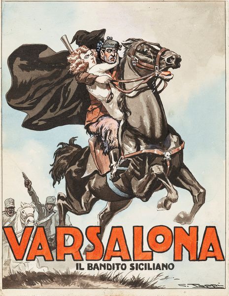 Giove Toppi : Varsalona: il bandito siciliano  - Asta The Art of Movie Posters - Associazione Nazionale - Case d'Asta italiane