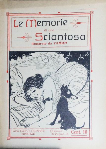 Yambo (Enrico Novelli) : Le memorie di una Sciantosa  - Asta The Art of Movie Posters - Associazione Nazionale - Case d'Asta italiane