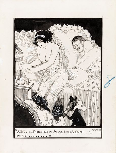 Yambo (Enrico Novelli) : Le memorie di una Sciantosa  - Asta The Art of Movie Posters - Associazione Nazionale - Case d'Asta italiane