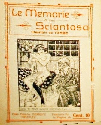 Yambo (Enrico Novelli) : Le memorie di una Sciantosa  - Asta The Art of Movie Posters - Associazione Nazionale - Case d'Asta italiane