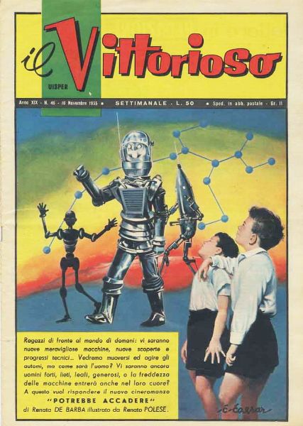 Kurt Caesar : Gli automi del domani  - Asta The Art of Movie Posters - Associazione Nazionale - Case d'Asta italiane