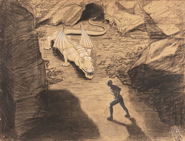 H.B. : Drago di montagna  - Asta The Art of Movie Posters - Associazione Nazionale - Case d'Asta italiane