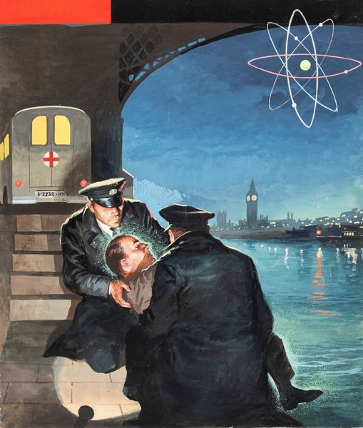 Carlo Jacono : Urania - L�uomo isotopo  - Asta The Art of Movie Posters - Associazione Nazionale - Case d'Asta italiane