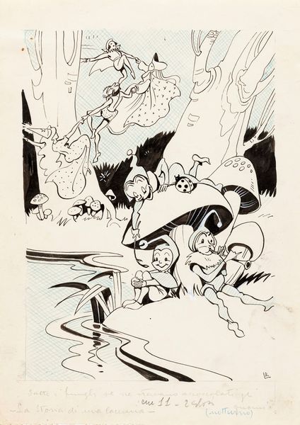 Roberto Lemmi : Gnomi  - Asta The Art of Movie Posters - Associazione Nazionale - Case d'Asta italiane