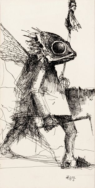 Ian Miller : Fish spike  - Asta The Art of Movie Posters - Associazione Nazionale - Case d'Asta italiane