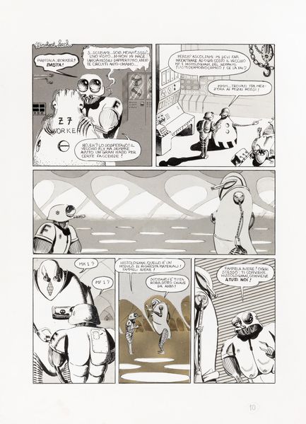 Filippo Scozzari : Vecchia gloria  - Asta The Art of Movie Posters - Associazione Nazionale - Case d'Asta italiane