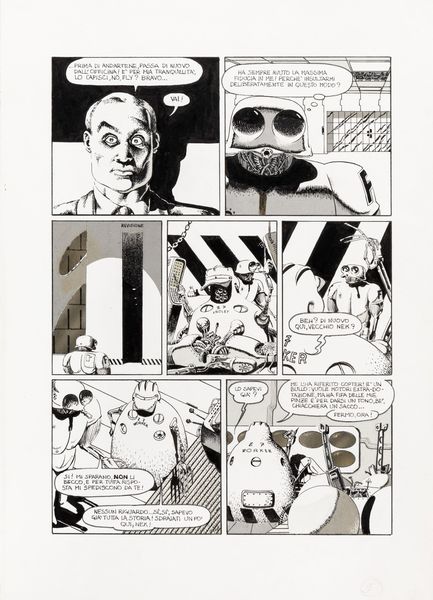 Filippo Scozzari : Vecchia gloria  - Asta The Art of Movie Posters - Associazione Nazionale - Case d'Asta italiane