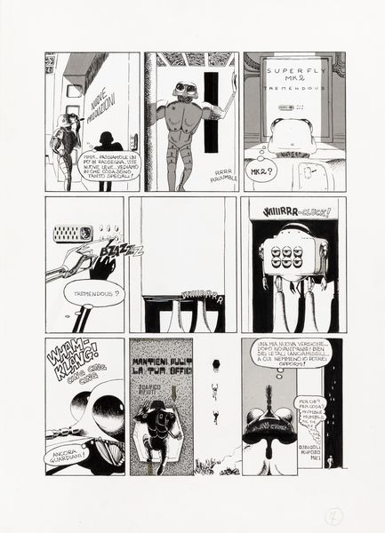 Filippo Scozzari : Vecchia gloria  - Asta The Art of Movie Posters - Associazione Nazionale - Case d'Asta italiane