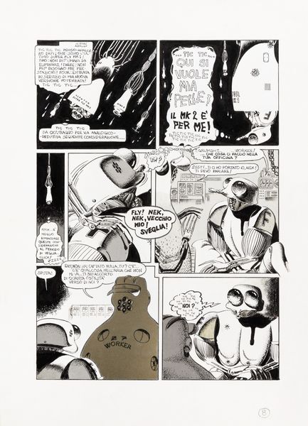 Filippo Scozzari : Vecchia gloria  - Asta The Art of Movie Posters - Associazione Nazionale - Case d'Asta italiane