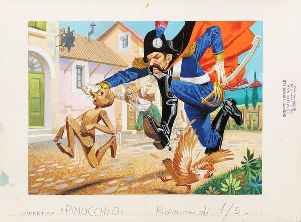 Severino Baraldi : Pinocchio  - Asta The Art of Movie Posters - Associazione Nazionale - Case d'Asta italiane
