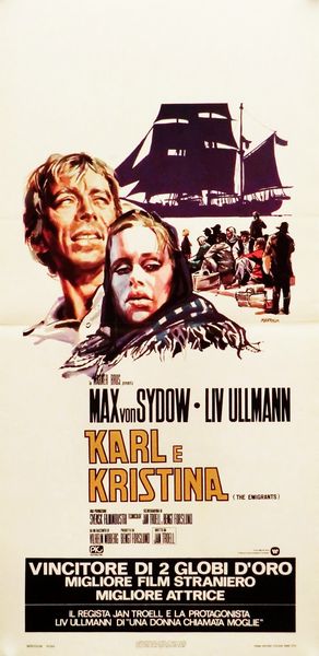 Manfredo Acerbo : Karl e Kristina (The Emigrants)  - Asta The Art of Movie Posters - Associazione Nazionale - Case d'Asta italiane