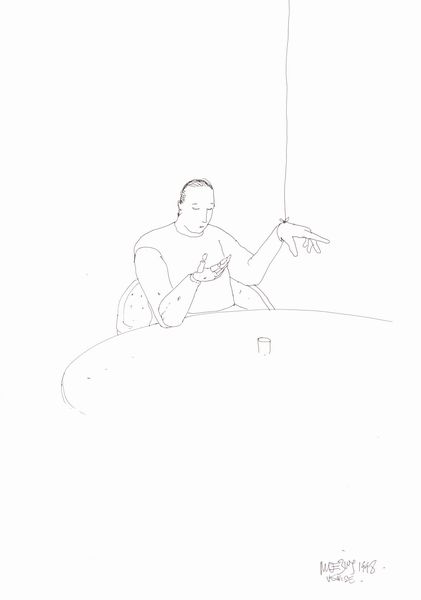 Moebius (Jean Giraud) : Pinocchio perplesso  - Asta The Art of Movie Posters - Associazione Nazionale - Case d'Asta italiane