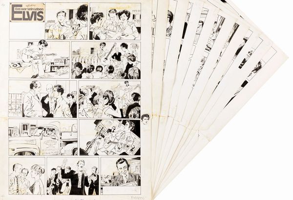 Enrico Bagnoli : Elvis  - Asta The Art of Movie Posters - Associazione Nazionale - Case d'Asta italiane