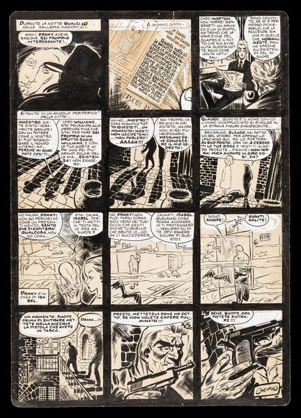 Fernando Carcupino : Draky, la morte viene con la nebbia  - Asta The Art of Movie Posters - Associazione Nazionale - Case d'Asta italiane