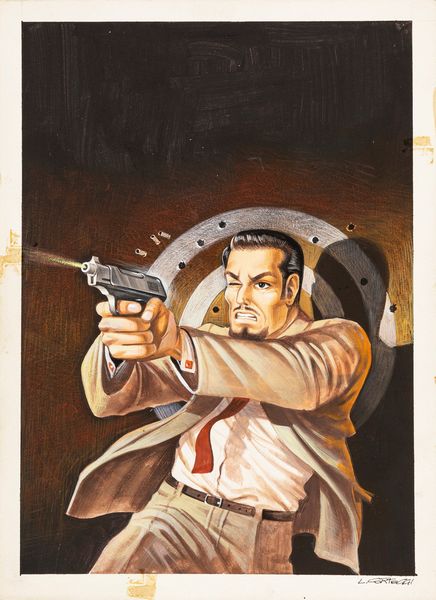 Luigi Corteggi : Kriminal - Attentati a Milton  - Asta The Art of Movie Posters - Associazione Nazionale - Case d'Asta italiane