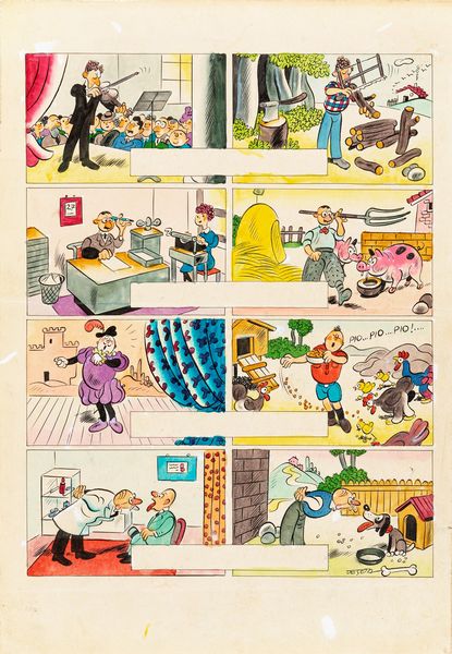 Enrico De Seta : La vita di campagna e di citt�  - Asta The Art of Movie Posters - Associazione Nazionale - Case d'Asta italiane